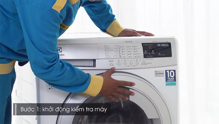 Kiểm tra máy giặt