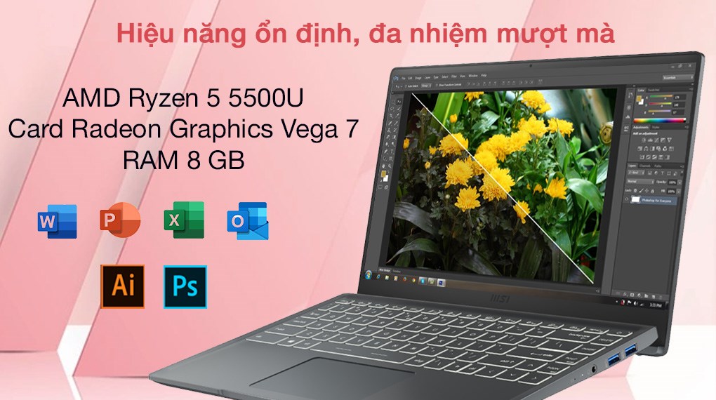 RAM tối thiểu 8GB