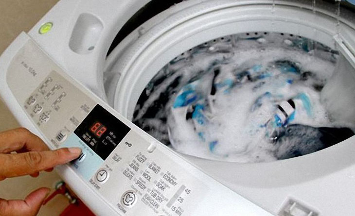Sử dụng máy giặt liên tục