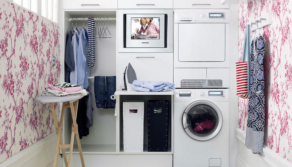 Measure carefully before choosing a location for the washing machine