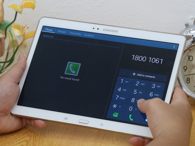 Trên tay Samsung Galaxy Tab S 10.5 tại DienmayXANH.com
