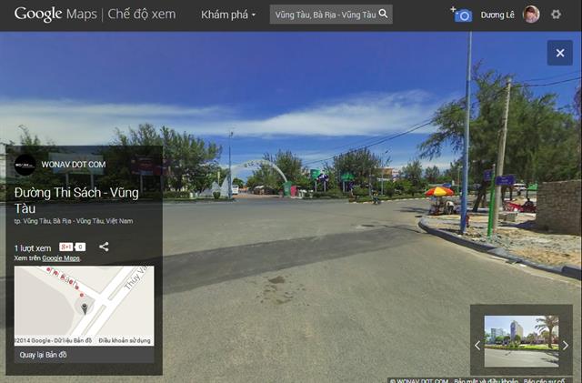 Trải nghiệm Google Street View tại Việt Nam