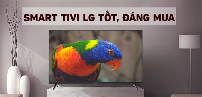 Top 5 smart tivi LG tốt nhất, đáng mua cho dịp Tết này
