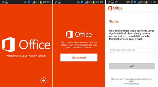 Cài Microsoft Office Mobile chỉ với 2 bước đơn giản