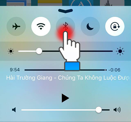 Hạn chế bật Bluetooth