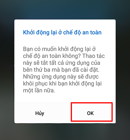 Các gỡ mã độc, virus trên thiết bị Android + Bước 1