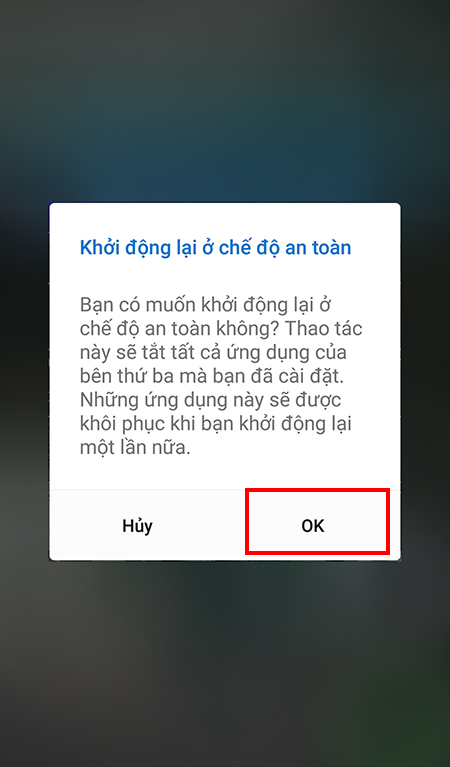 Các gỡ mã độc, virus trên thiết bị Android + Bước 1