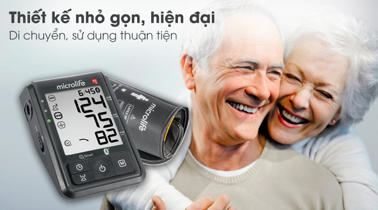 Tặng thiết bị đo huyết áp cho ba mẹ