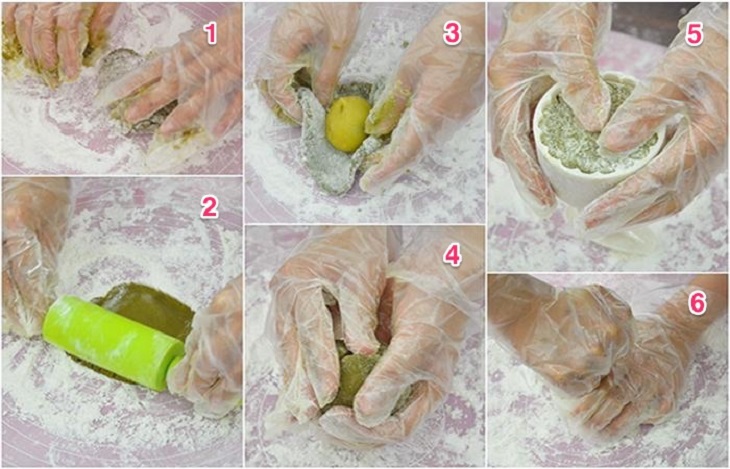 Cách làm bánh dẻo trà xanh mùa Trung Thu