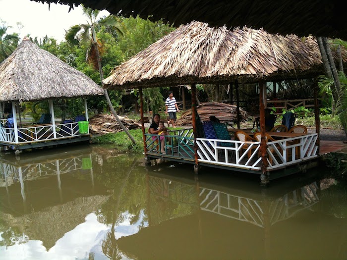 Fishing area with quiet and cool space