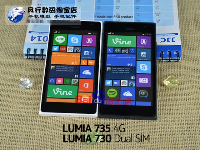 Ảnh thực tế của Lumia 730 và Lumia 735
