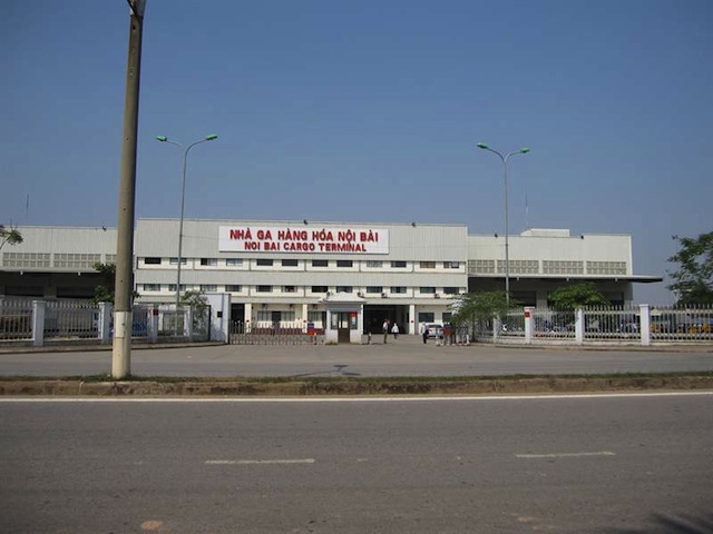 Nhà ga hàng hoá ở sân bay Nội Bài