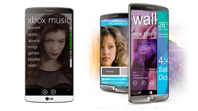 LG G4 chạy Windows Phone 9