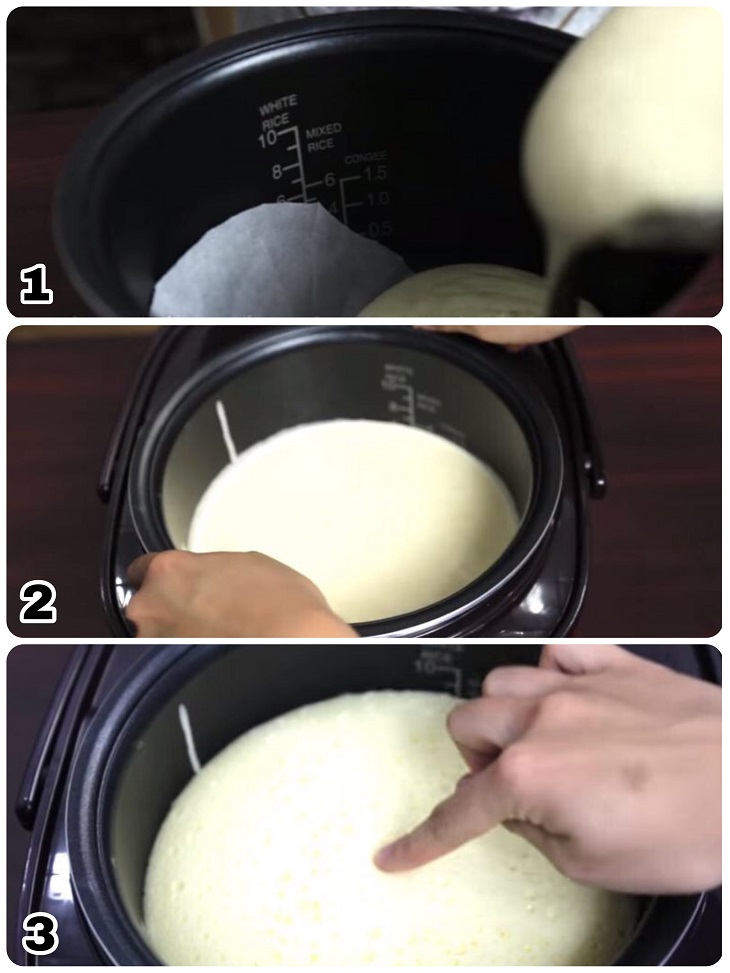 Bước 4 Nướng bánh Bánh bông lan phô mai