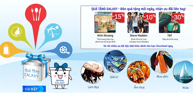 Hướng dẫn tải app Samsung Galaxy