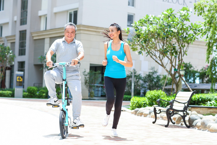 Running reduces the risk of heart disease