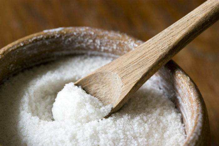 Salt has antibacterial ability to help reduce redness and swelling