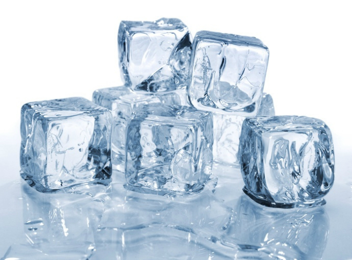 Apply ice to your face to reduce swelling