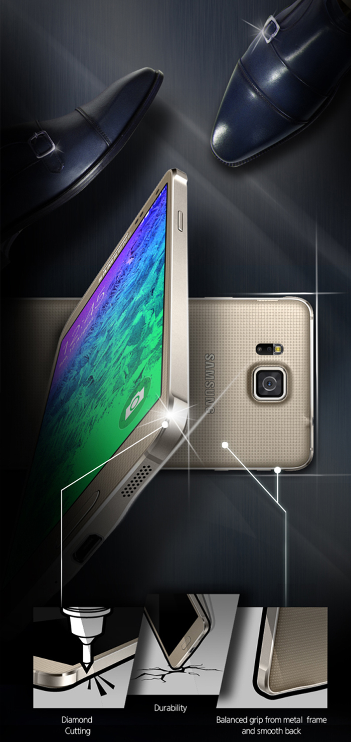 Galaxy Alpha – Smartphone có thiết kế đẹp nhất của Samsung