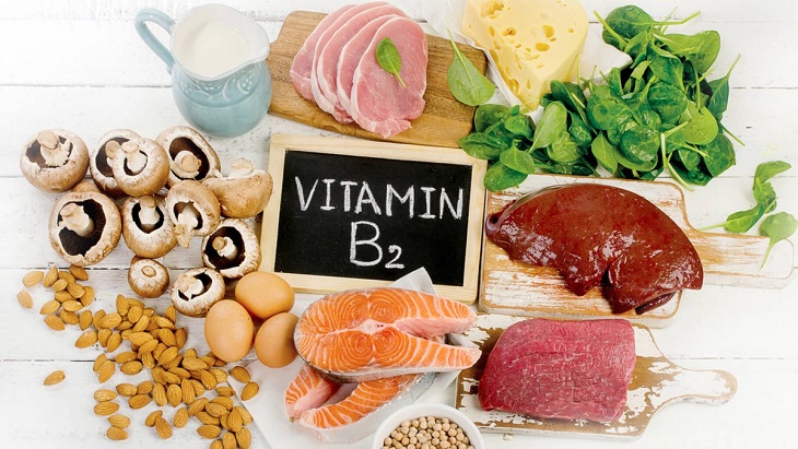 Supplement foods rich in Vitamin B2