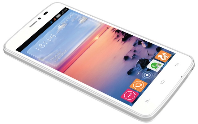 Gionee CTRL V4S có thân hình khá mỏng