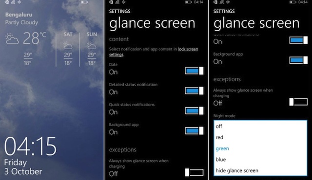 Glance vừa được cập nhật