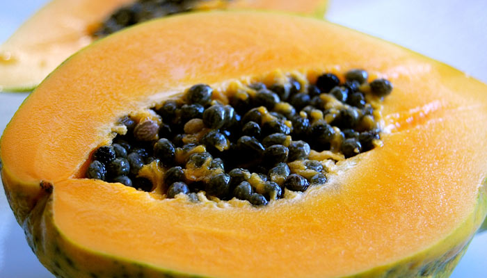 Treat Cracked Heels with Ripe Papaya