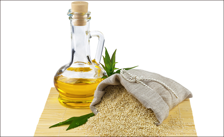 Treat Cracked Heels with Sesame Oil