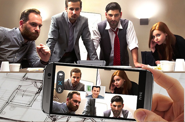 HTC One M8 Eye đang được quảng cáo ở Trung Quốc