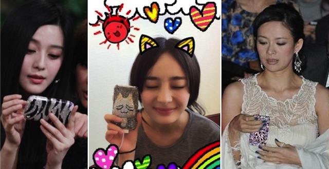 Ba nữ minh tinh xinh đẹp của châu Á là Phạm Băng Băng, Dương Mịch, Chương Tử Di đều là tín đồ của iPhone