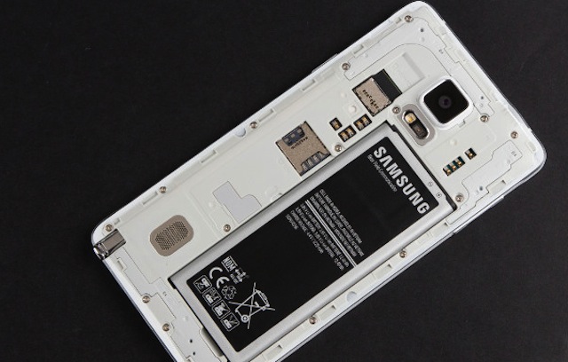 Thời gian dùng pin của Galaxy Note 4