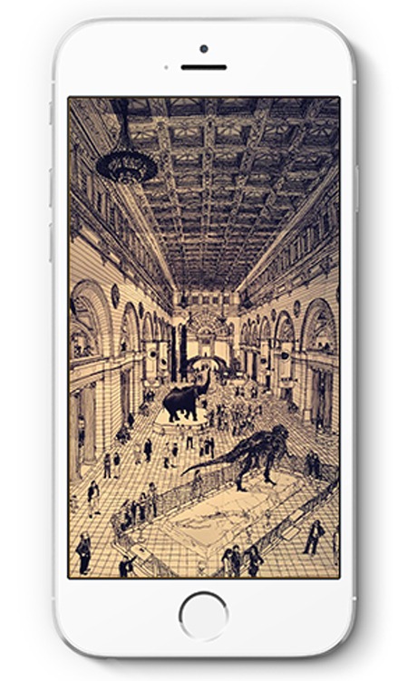 Museum Sketch by Dasha Battelle