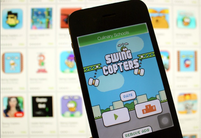 Swing Copters đã có mặt với phiên bản chuẩn trên Windows Phone