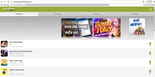 30 giây tự tạo kho ứng dụng Android cá nhân tại Việt Nam