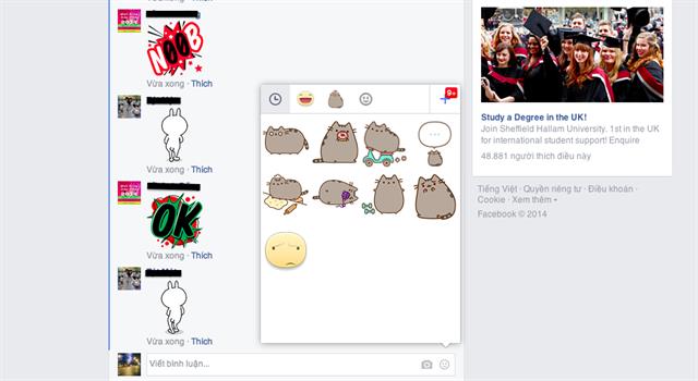 Người dùng có thể tải thêm nhiều biểu tượng