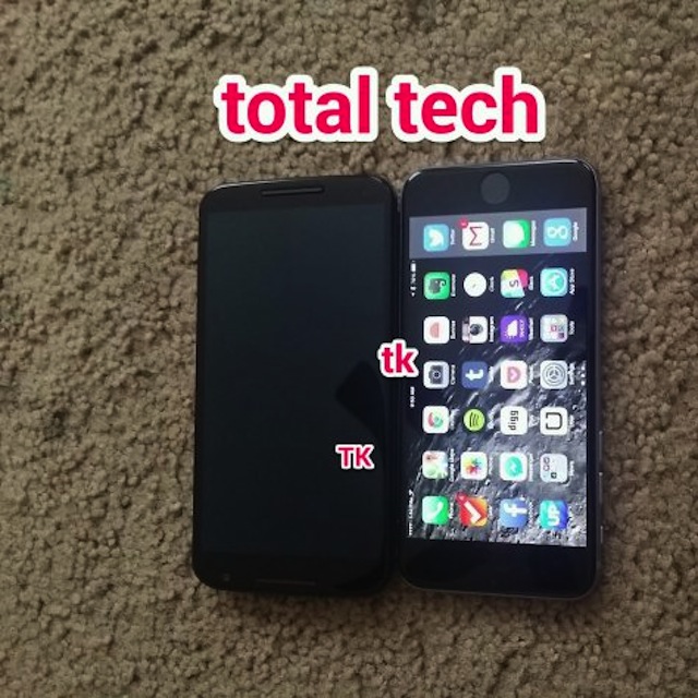 Nexus X cạnh iPhone 6 Plus