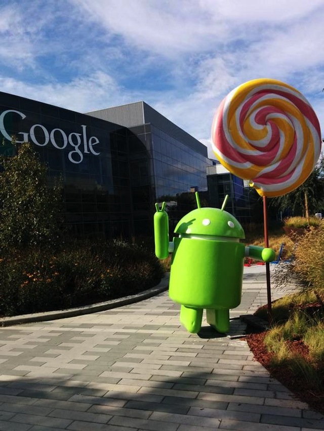 Tượng Android 5.0 Lollipop