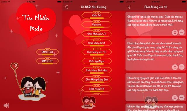 Tải Tin Nhắn Kute