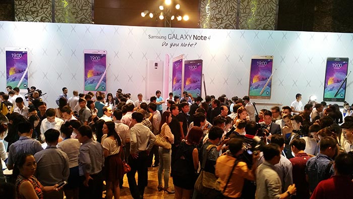 Samsung chính thức giới thiệu Galaxy Note 4 tại Việt Nam