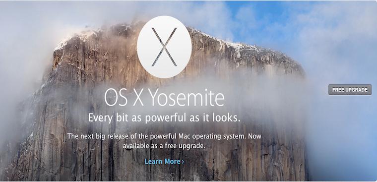 OS X Yosemite  đã sẵn sàng cho Mac