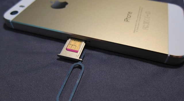 Nano-SIM trên iPhone 5s