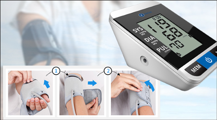 Máy đo huyết áp tự động Kachi MK-167 