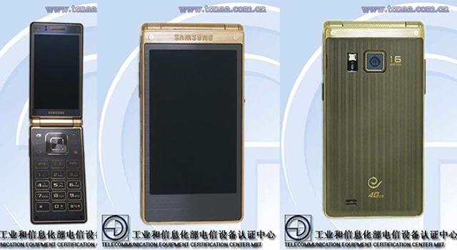 Smartphone nắp gập cấu hình khủng Samsung Galaxy Golden