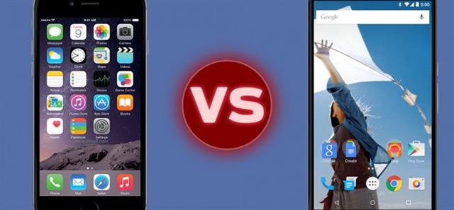 Nexus 6 và iPhone 6 Plus
