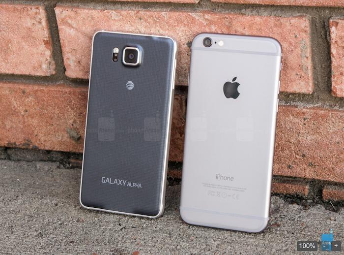 Samsung Galaxy Alpha và Apple iPhone 6: kẻ tám lạng, người nửa cân > Samsung Galaxy Alpha và Apple iPhone 6: kẻ tám lạng, người nửa cân