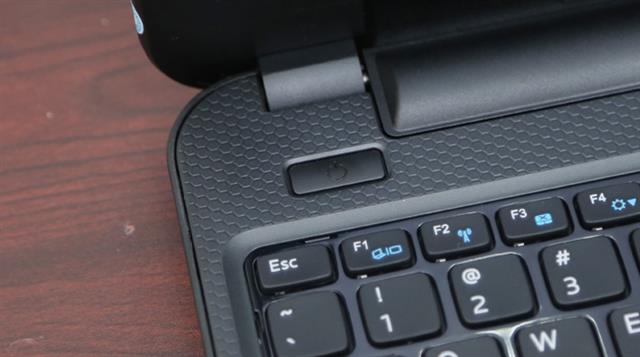 Cận cảnh nút nguồn