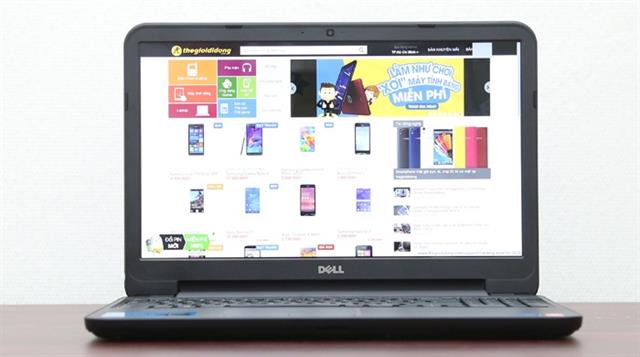 Máy được trang bị màn hình HD WLED TrueLife rộng 15.6 inch (1366 x 768 pixels)