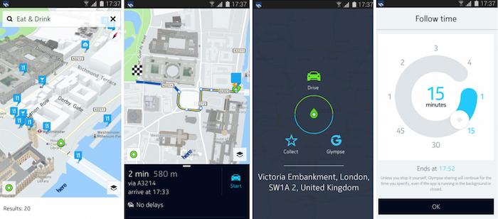 Nokia phát hành HERE Map cho tất cả các thiết bị Android 4.1 trở lên