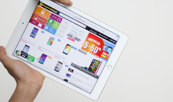 iPad Air 2 màn hình