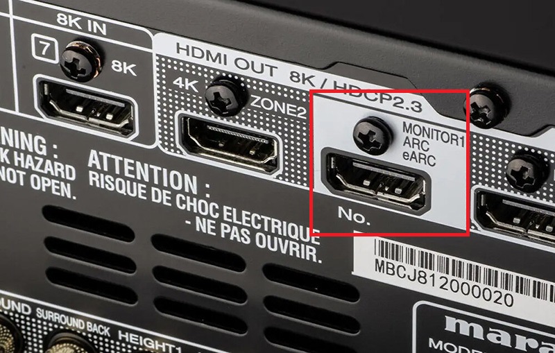 Kết nối cổng HDMI eARC